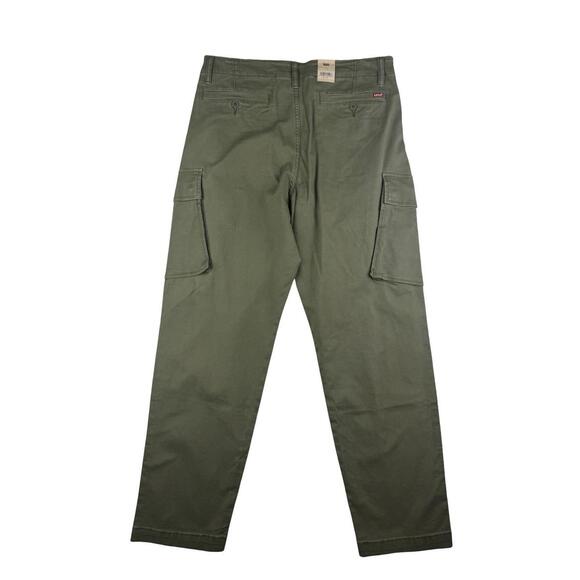 Levi's XX Taper Stretch Cargo Pants Olive Size 34 W | 32 L - Picture 2 of 5
